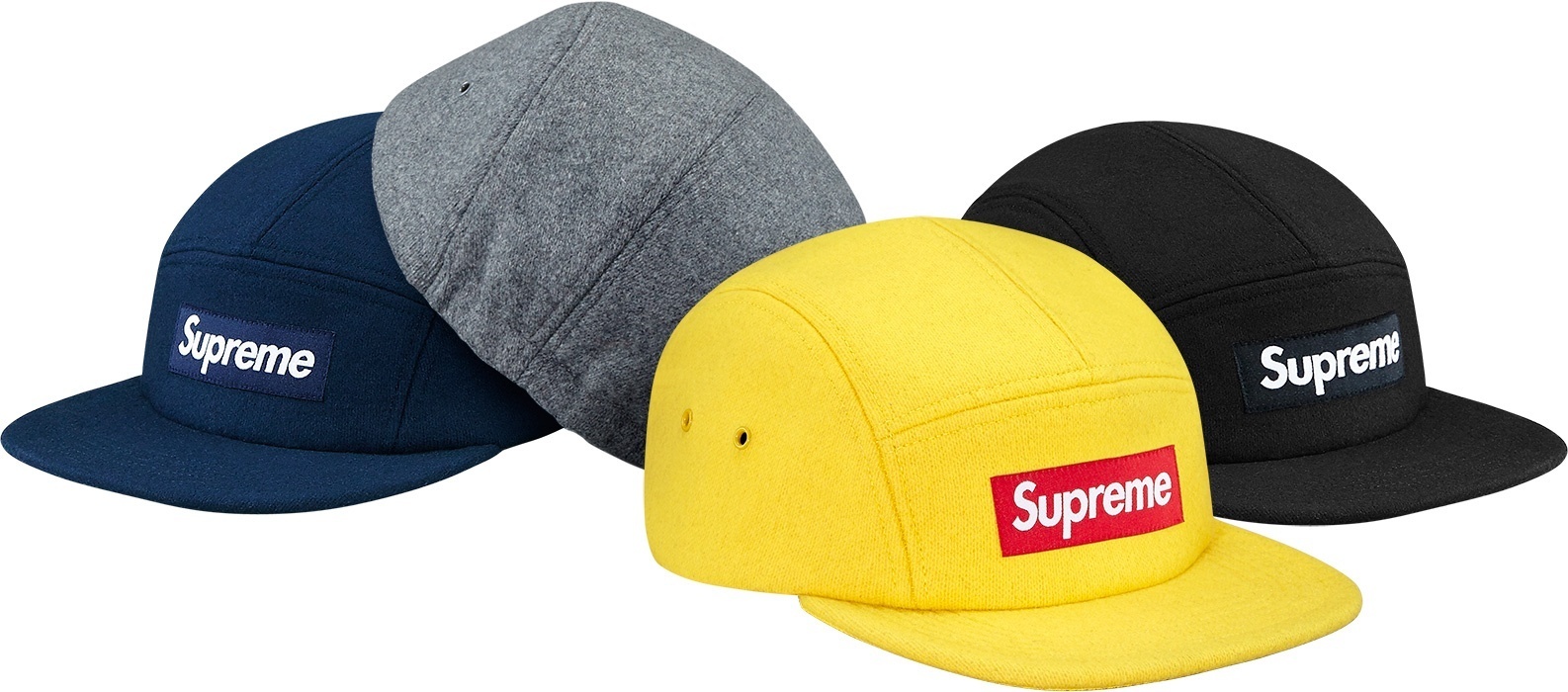 Fitted Wool Knit Camp Cap
